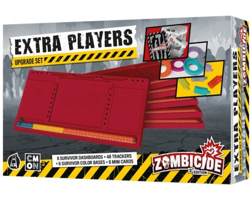 Juego mesa zombicide 2e jugadores extra