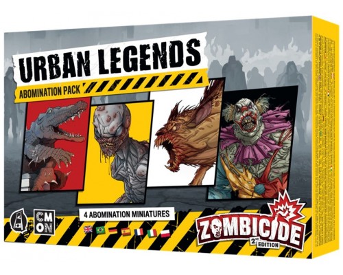 Juego mesa zombicide 2e urban legends