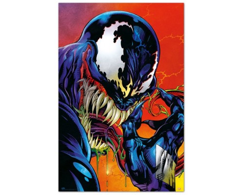 Poster marvel venom portada comic