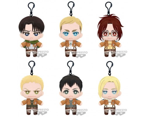 Peluche banpresto attack on titan tomonui