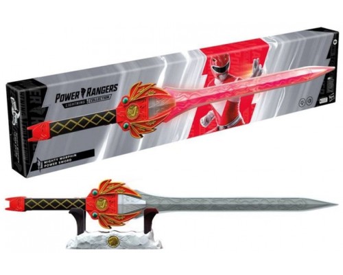 Replica hasbro espada poder ranger rojo