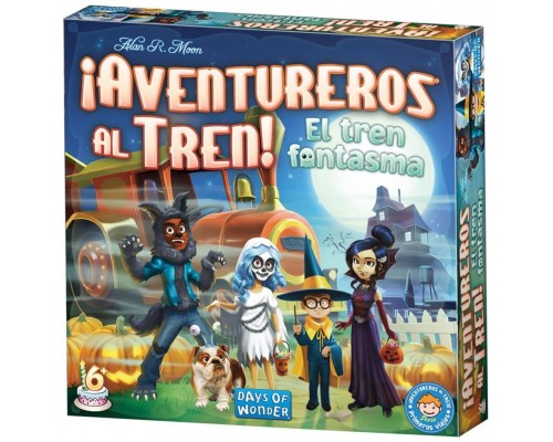 Juego mesa ¡aventureros al tren! el