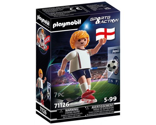 Playmobil jugador fútbol -  inglaterra