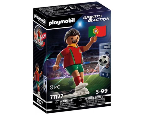 Playmobil jugador futbol -  portugal