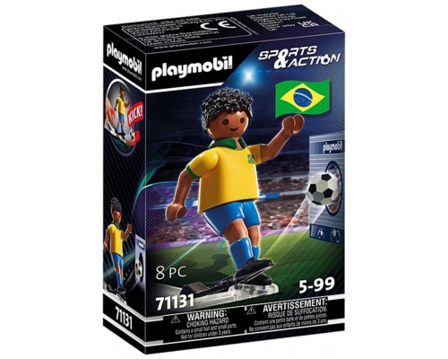 Playmobil jugador futbol -  brasil