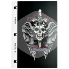 Lamina trasera personalizacion qcharx calaveras 4