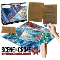 Juego mesa puzzle escena del crimen