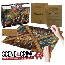 Juego mesa puzzle escena del crimen