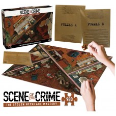 Juego mesa puzzle escena del crimen