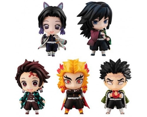 Pack 5 figuras megahouse demon slayer