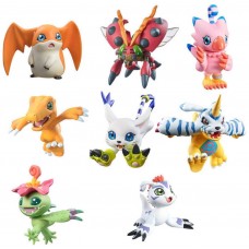 Pack 8 figuras megahouse digimon adventure