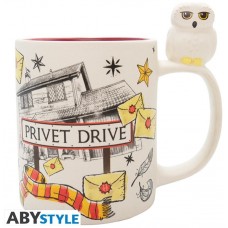 Taza 3d abystyle harry potter hedwig