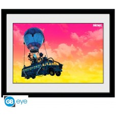 Poster enmarcado gb eye fornite autobus