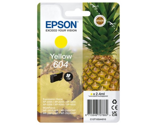 Cartucho epson 604 amarillo c13t10g44010 xp2200