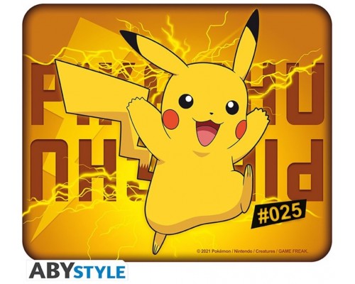 Alfombrilla abystyle pokemon -  pikachu #025