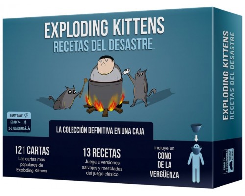 Juego mesa exploding kittens recetas del