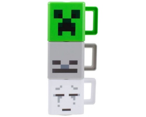 Tazas apilables paladone minecraft