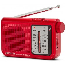 Radio portatil aiwa rs - 55 rojo