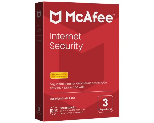 Antivirus mcafee internet security 3 dispositivos