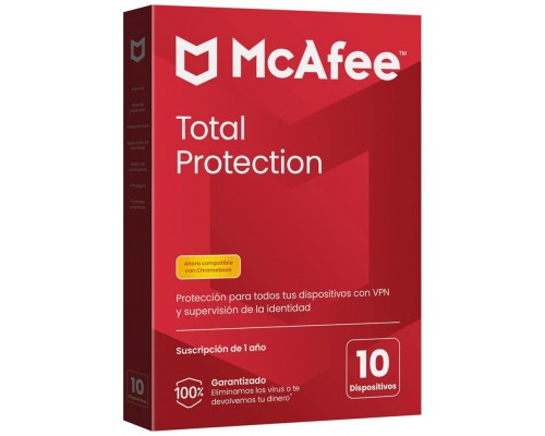 Antivirus mcafee total protection 10 dispositivos