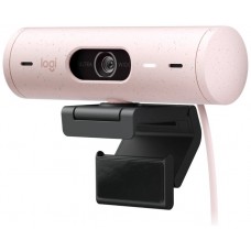 Webcam logitech brio 505 rosa full