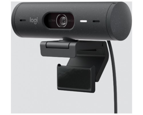 Webcam logitech brio 500 grafito full