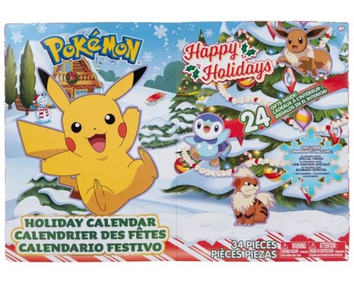 Calendario adviento pokemon holiday 2022