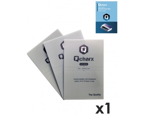 Laminas proteccion frontales qcharx hidrogel autoreparación