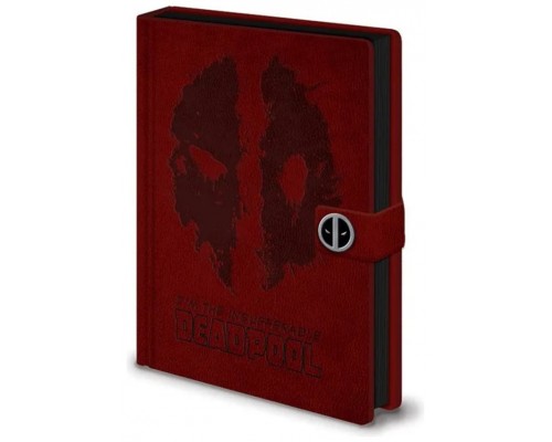 Cuaderno premium a5 splat marvel deadpool