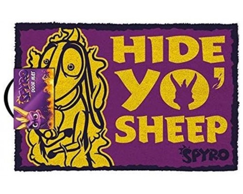 Felpudo spyro el dragon doormat hide