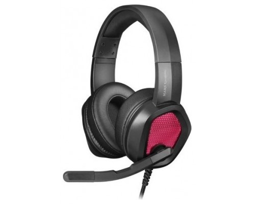 Mars Gaming MH320 auricular y casco Auriculares Alámbrico Diadema Juego USB tipo A Negro