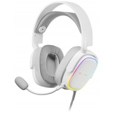 Mars Gaming MHAXW auricular y casco Auriculares Diadema Conector de 3,5 mm Blanco