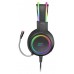 Mars Gaming MHRGB, Cascos Gaming RGB + Micro Flexible, Negro