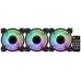 AEROCOOL MIRAGE 12CM ARGB FAN KIT, 3X ARGB INFINITE MIRROR FAN + H66F CONTROLLER