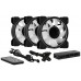 AEROCOOL MIRAGE 12CM ARGB FAN KIT, 3X ARGB INFINITE MIRROR FAN + H66F CONTROLLER