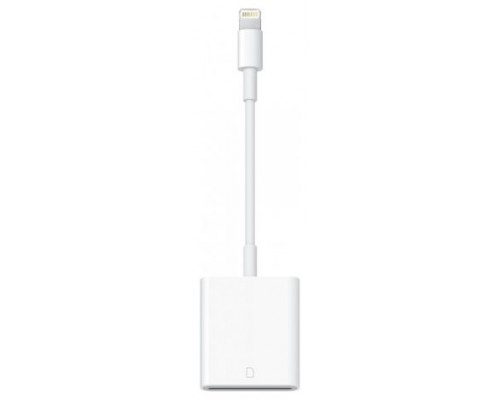 Adaptador lightning a lector tarjetas sd