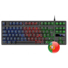 Mars Gaming MK02 Negro Teclado Gaming H-Mech FRGB TKL Antighosting Idioma Portugués