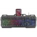 Mars Gaming MK120ES Teclado Gaming FRGB Aluminio Soporte Smartphone Español