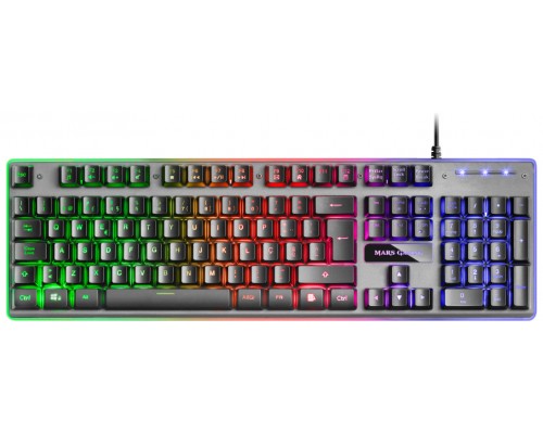 Mars Gaming MK220 Teclado Gaming H-Mech FRGB Antighosting Portugués