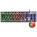 Mars Gaming MK220 Teclado Gaming H-Mech FRGB Antighosting Portugués