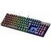 Mars Gaming MK422 Negro Teclado Gaming RGB Switch Mecánico Azul Idioma Portugués