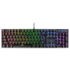 Mars Gaming MK422 Negro Teclado Gaming RGB Switch Mecánico Rojo Idioma Español