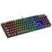 Mars Gaming MK422 Negro Teclado Gaming RGB Switch Mecánico Rojo Idioma Español