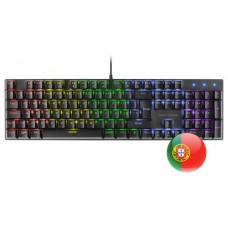 Mars Gaming MK422 Negro Teclado Gaming RGB Switch Mecánico Rojo Idioma Portugués