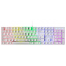 Mars Gaming MK422 Blanco Teclado Gaming RGB Switch Mecánico Azul Idioma Español