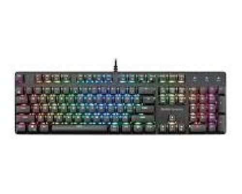 Mars Gaming MK5 teclado USB QWERTY Portugués Negro