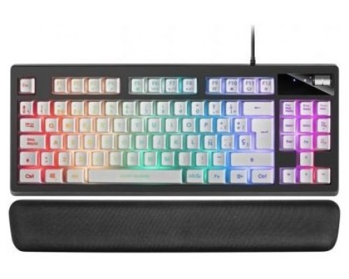 Mars Gaming Teclado MKAX White RGB H-MechanicalTKL