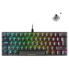 TECLADO MECANICO ULTRA COMPACTO MARS GAMING MKMINI BLACK FULL RGB CHROMA SWITCH OUTEMU PRO BROWN