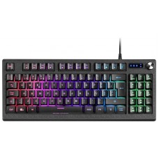 Mars Gaming MKREVO teclado USB Portugués Negro