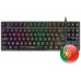 Mars Gaming MKTKL teclado USB QWERTY Portugués Negro